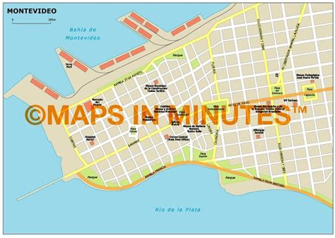 montevideo city map.